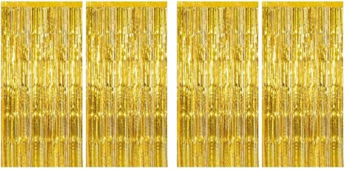 Foil Fringe Backdrop Curtain