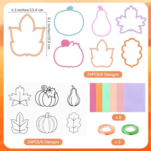 24-Piece DIY Suncatcher Craft Kit