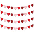 4-Piece Valentine Heart Garland Set
