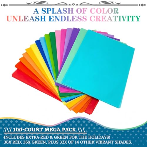 BEZNH Tissue Paper Bulk | 16 Colors 14" X 20" Gift Tissue Paper