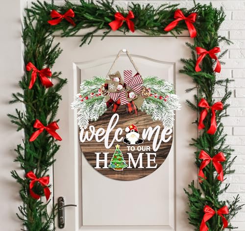 Interchangeable Seasonal Welcome Sign