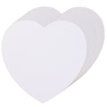 72-Piece Heart Paper Cutouts