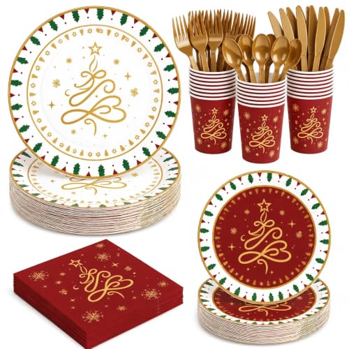 168-Piece Christmas Tableware Set