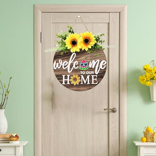 Interchangeable Seasonal Welcome Sign