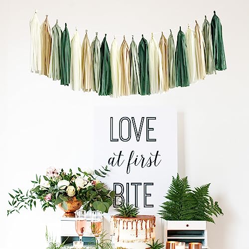 Sage Green Birthday Decoration Set