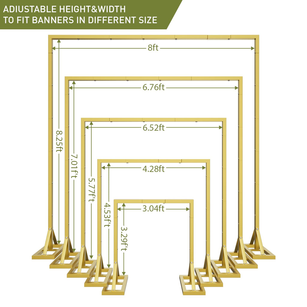 Adjustable Square Backdrop Stand