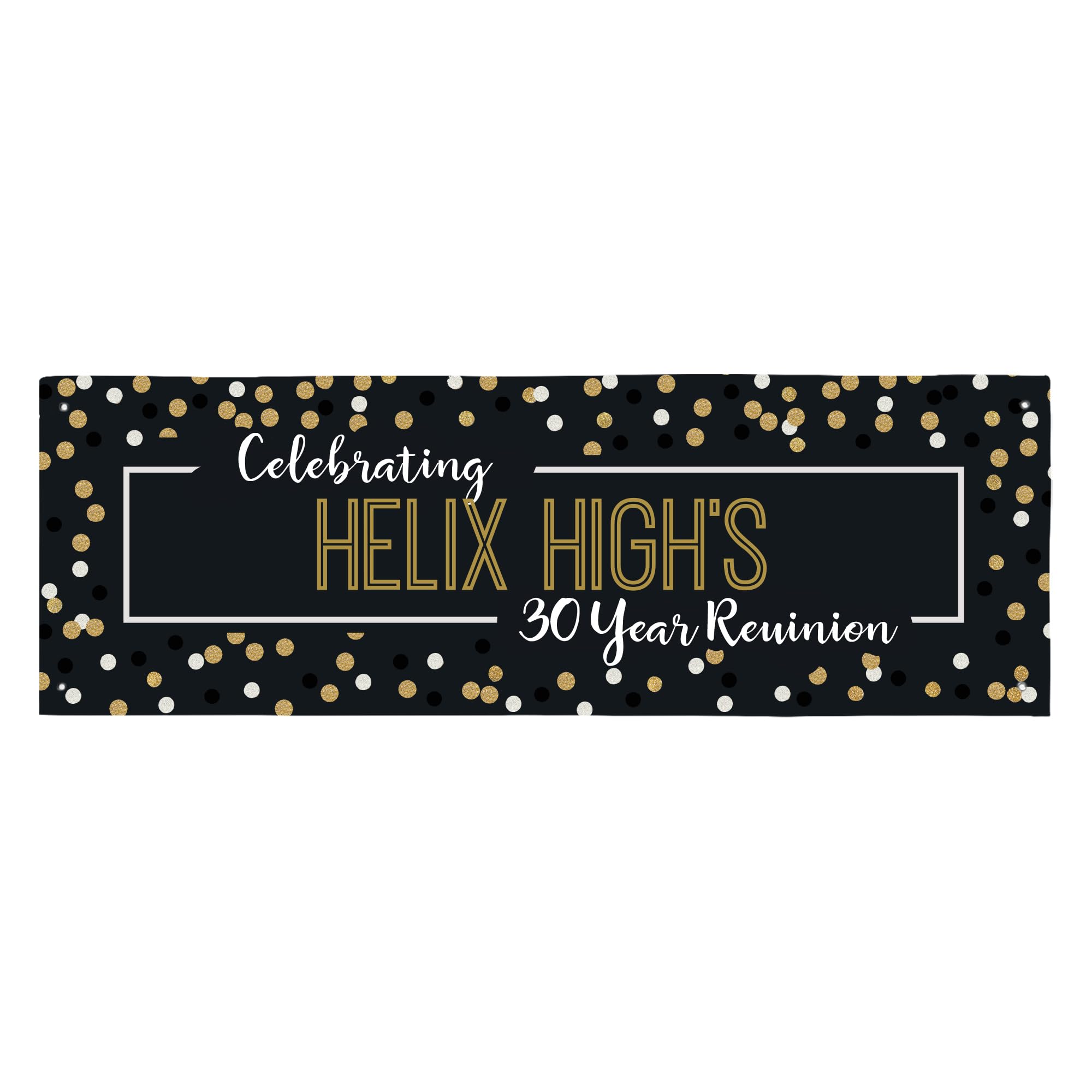 Personalized Birthday Party Banner