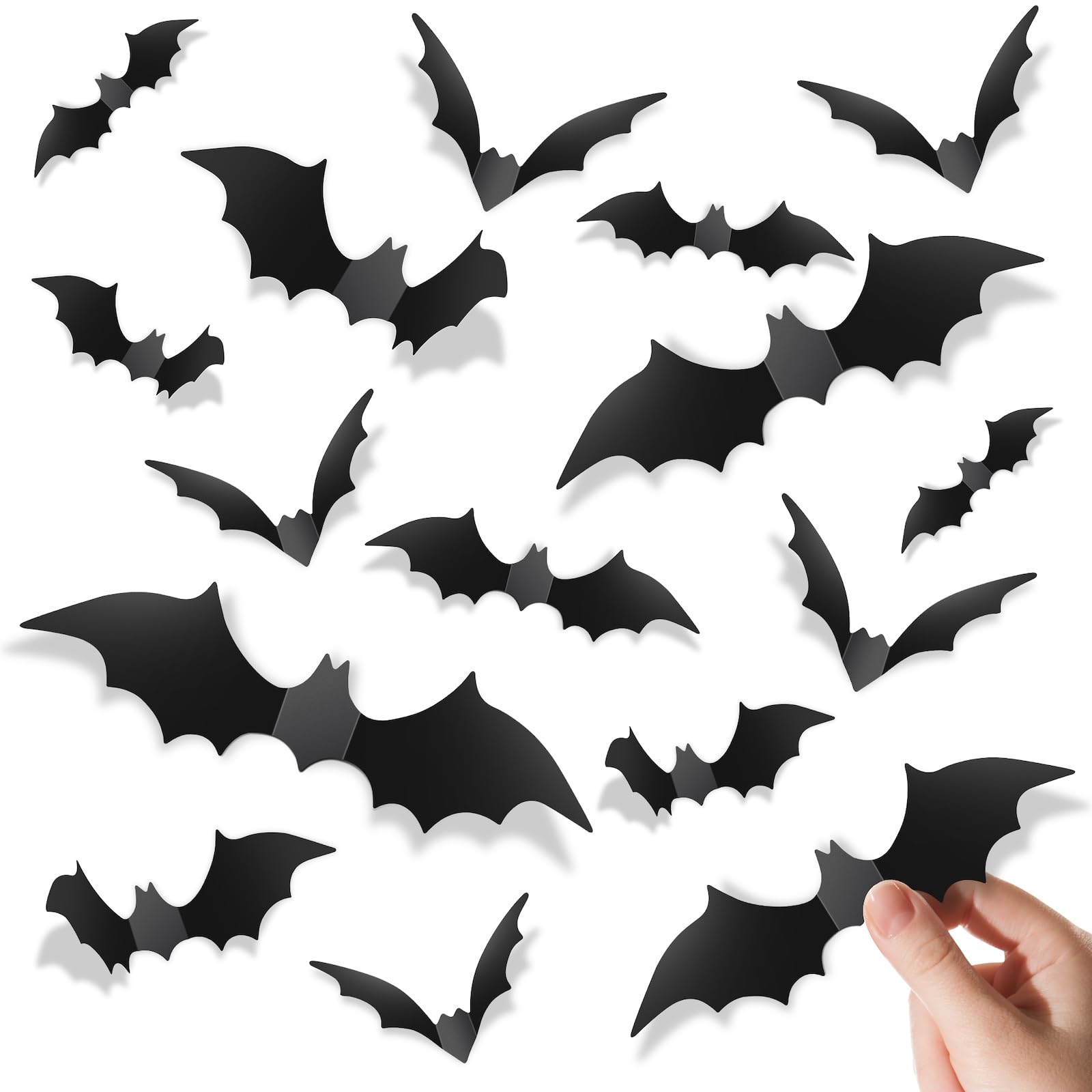 3D Halloween Bat Wall Stickers