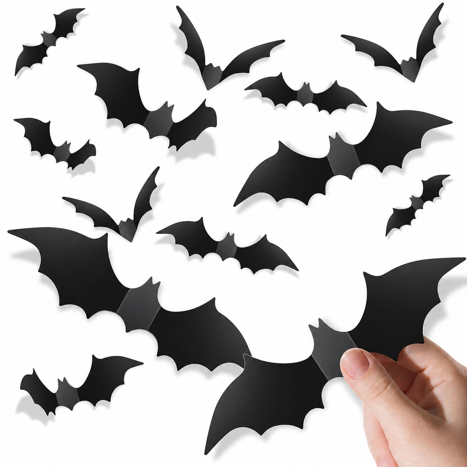 3D Halloween Bat Wall Stickers