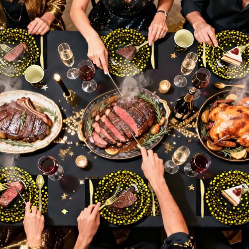 Christmas & New Year Party Plates