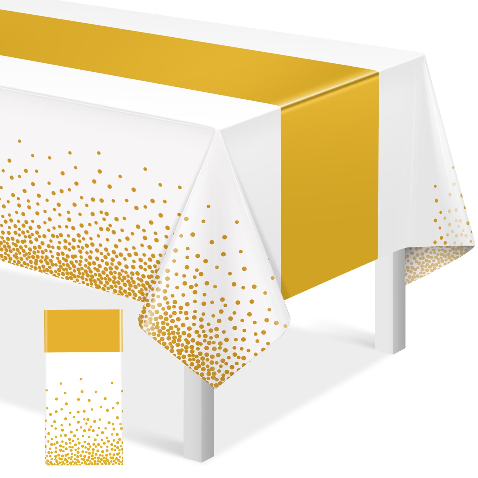 MASHAN Tablecloth Printed Table Runner