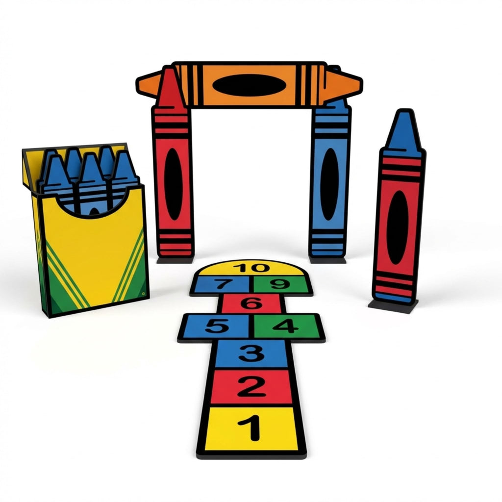 Graduation Stage Props Set