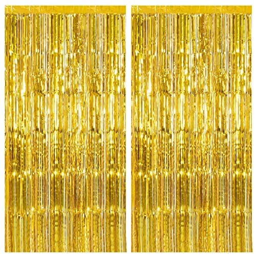 Foil Fringe Backdrop Curtain