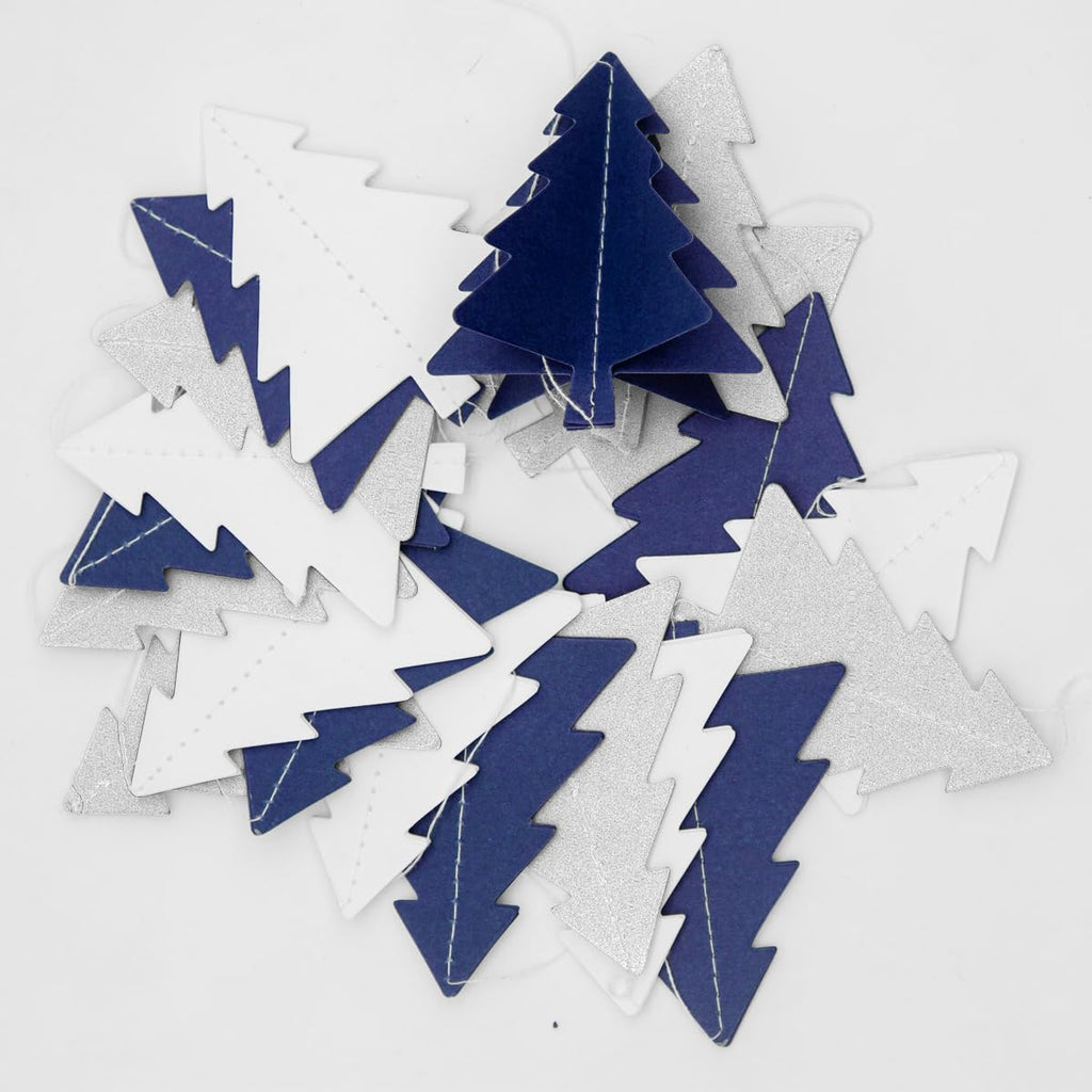 3D Christmas Tree Paper Garlands