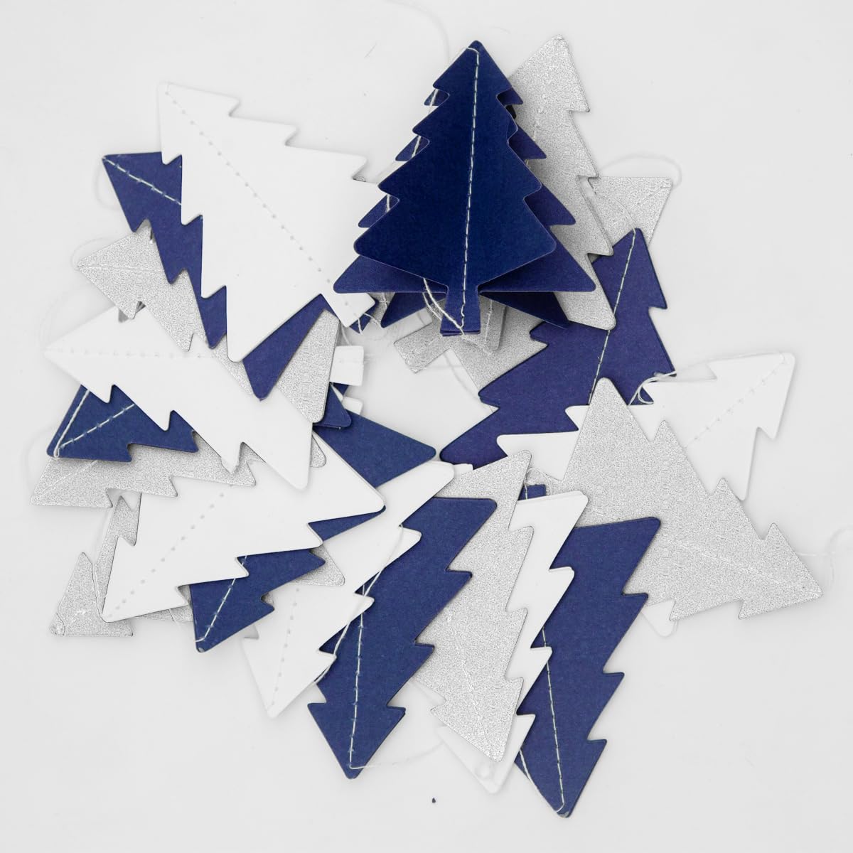3D Christmas Tree Paper Garlands