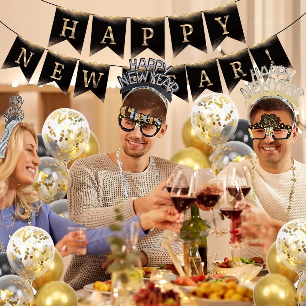 2027 New Year Party Decoration Set