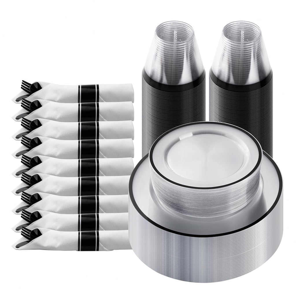 Goodluck Plastic Dinnerware Set for Party