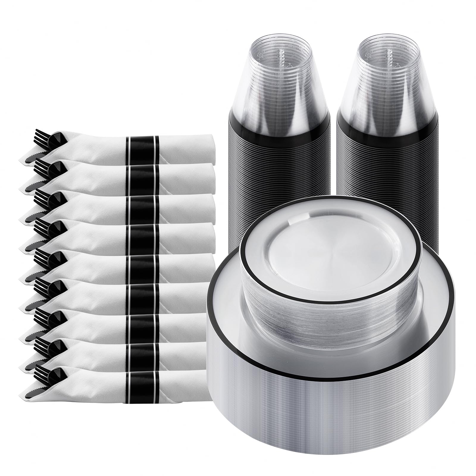 Goodluck Plastic Dinnerware Set for Party