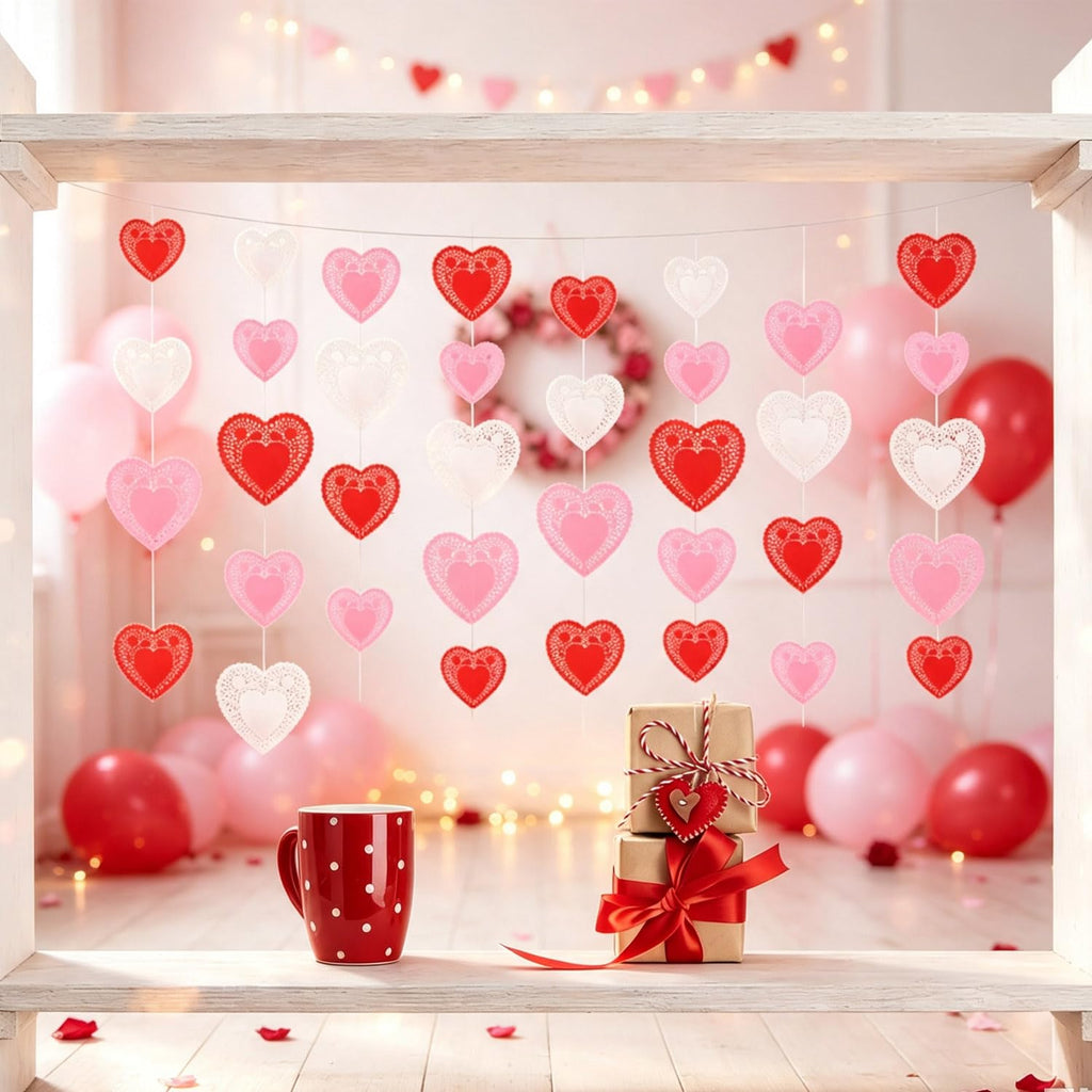 Heart Shaped Paper Doilies
