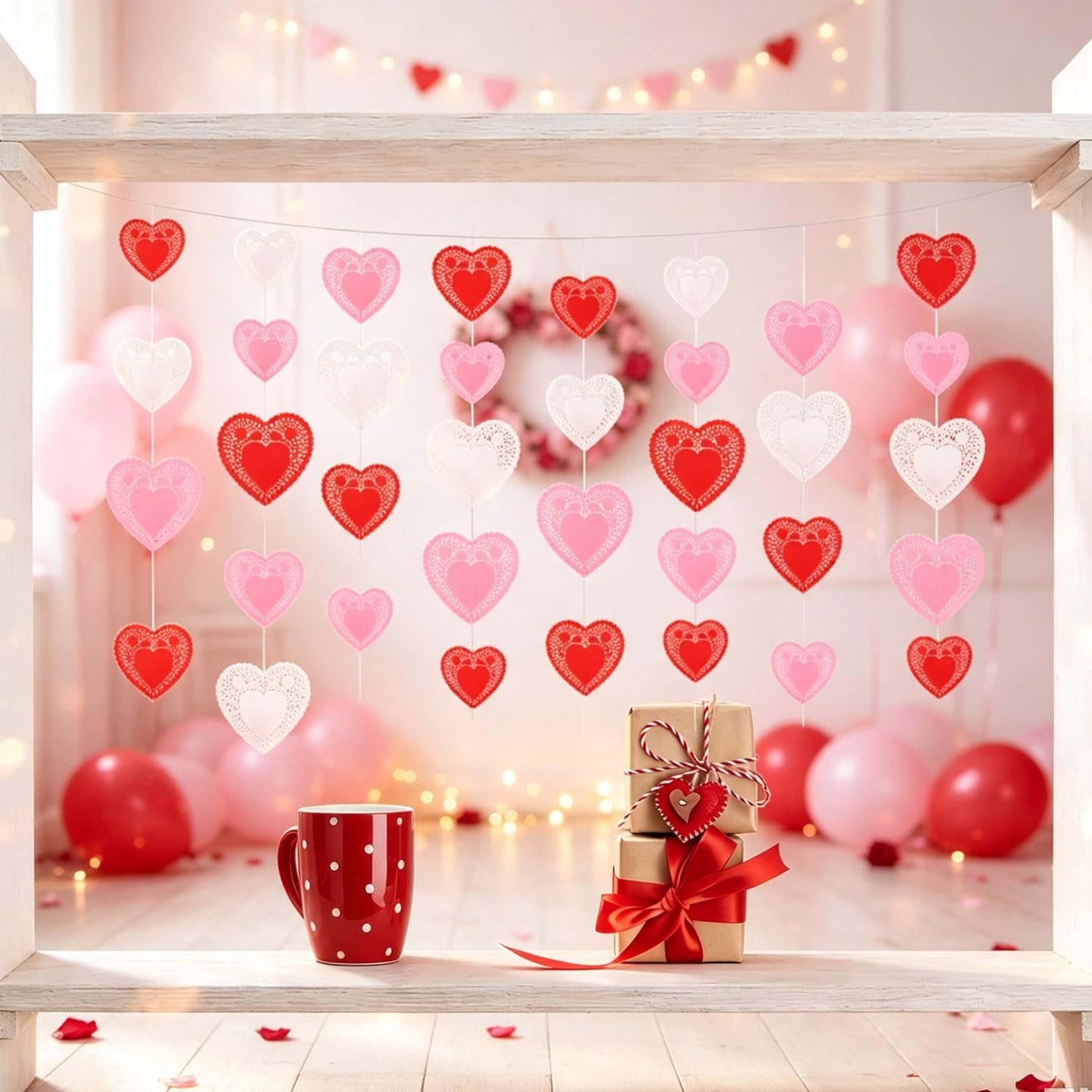 Heart Shaped Paper Doilies
