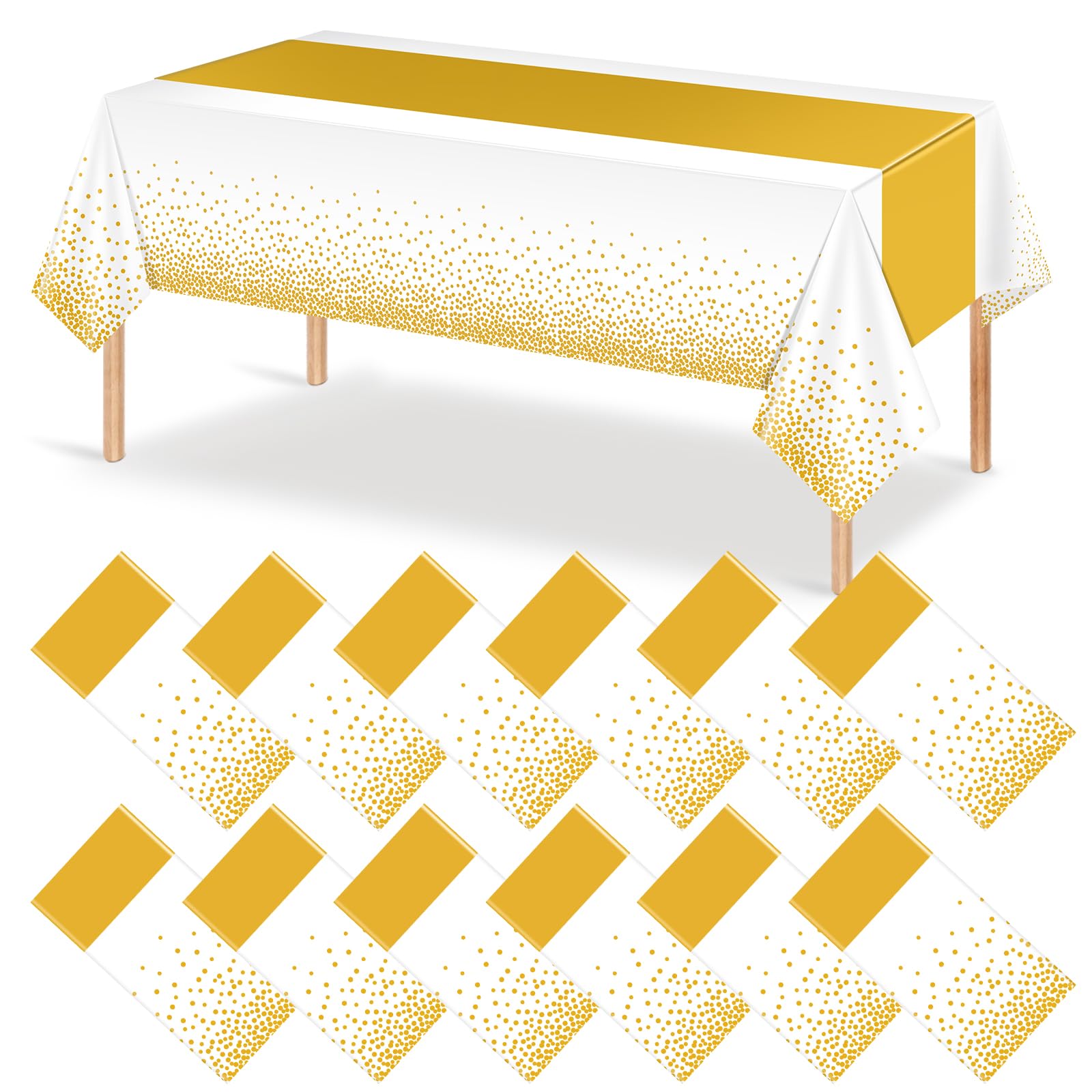 MASHAN Tablecloth Printed Table Runner