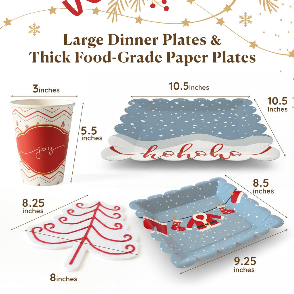 Santa Christmas Tableware Set