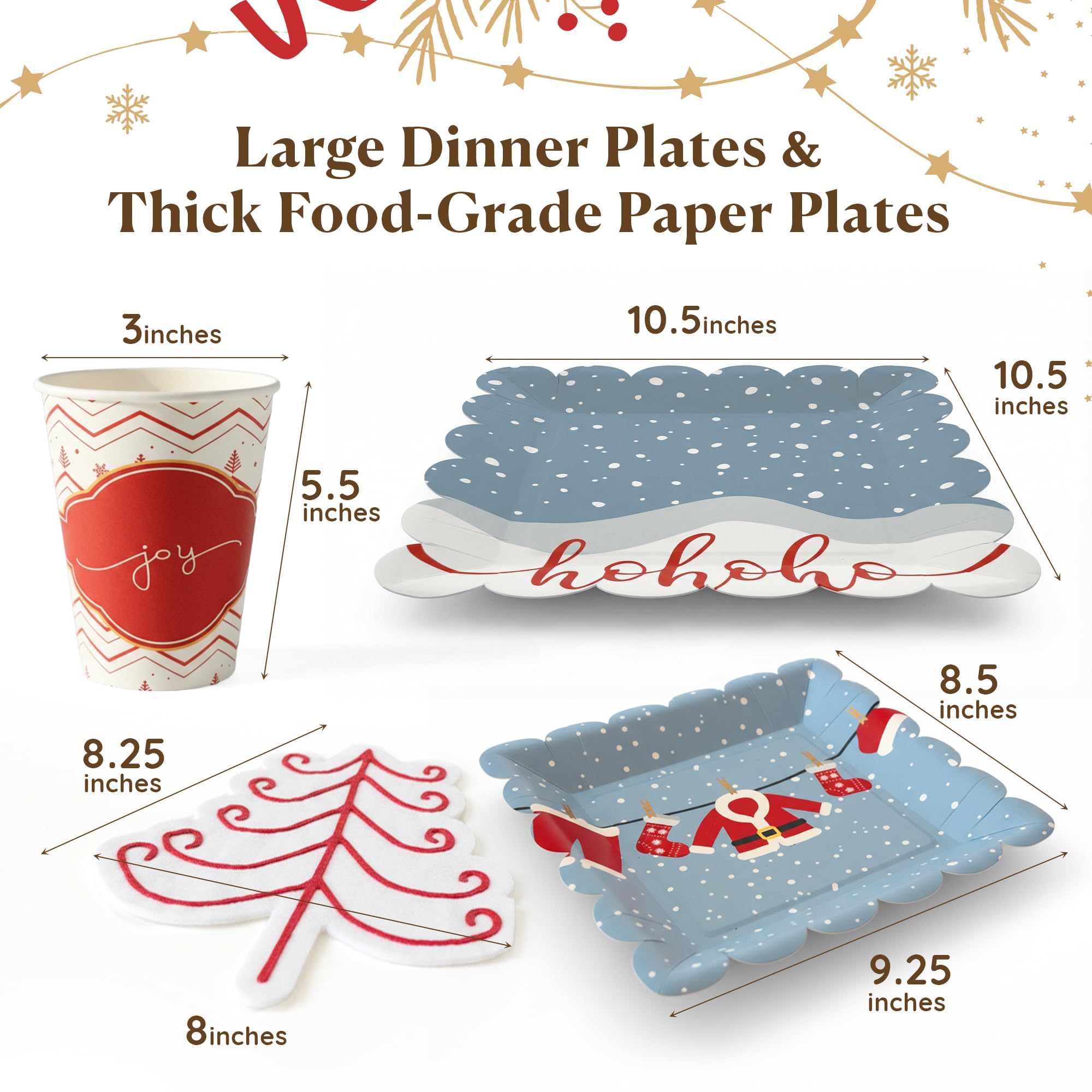 Santa Christmas Tableware Set