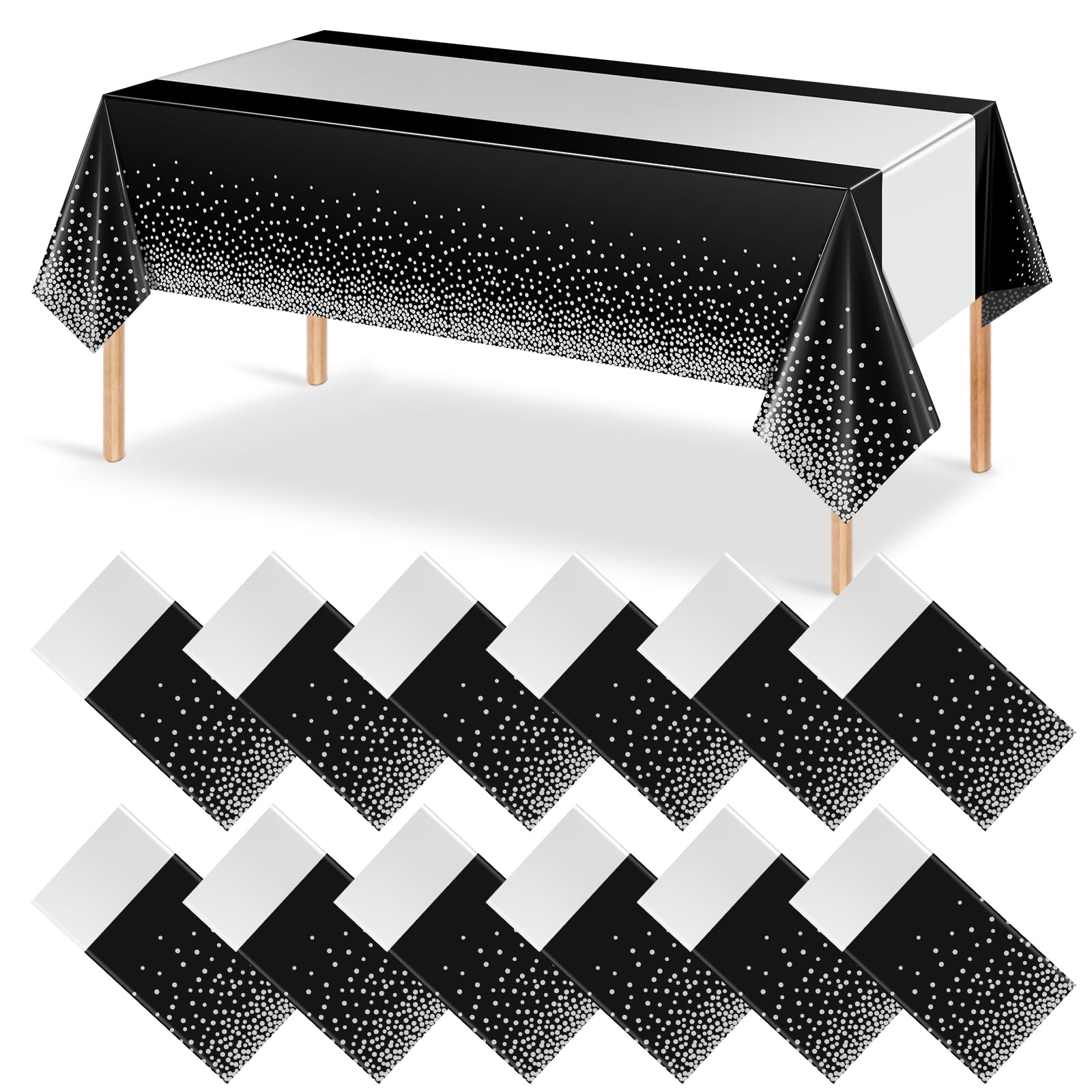 MASHAN Tablecloth Printed Table Runner