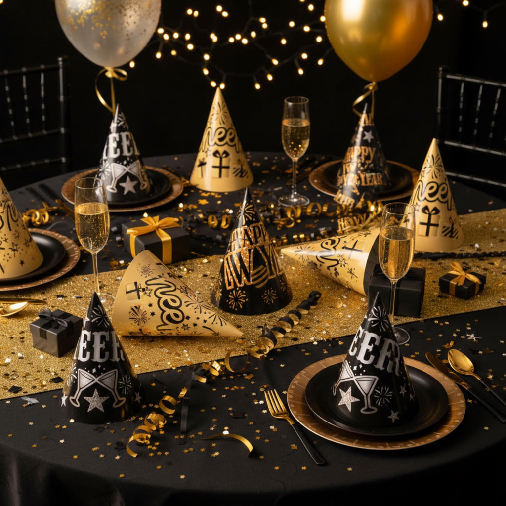 96 Pcs New Year Eve Party Supplies 2026 Happy New Year Eve Party Favors