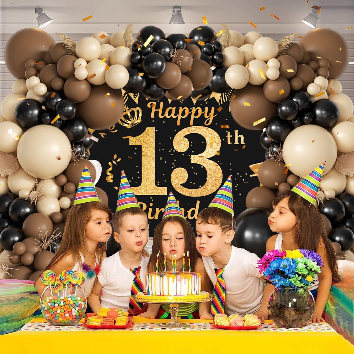 155-Piece Dusty Balloon Arch Kit