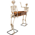 5FT Skeleton Coffin Halloween Decoration