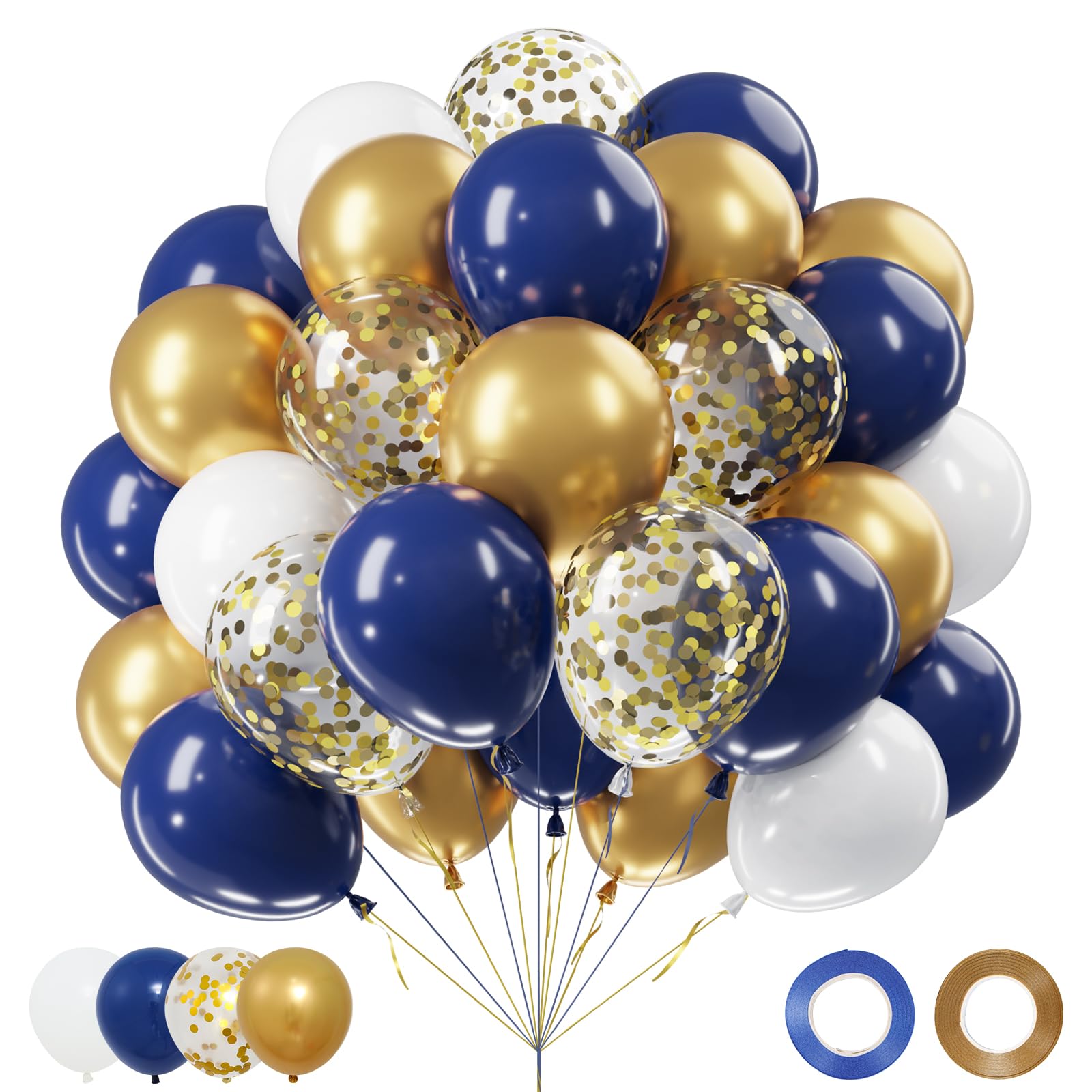 60Pcs Balloons Bundle