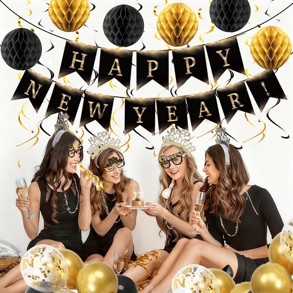 2027 New Year Party Decoration Set
