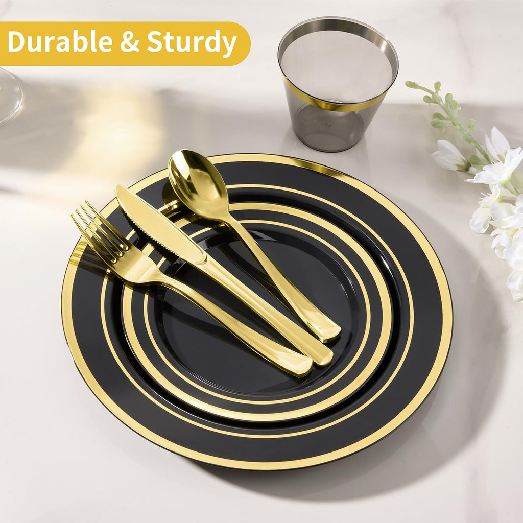 Goodluck 150 300 600 Plastic Dinnerware Set