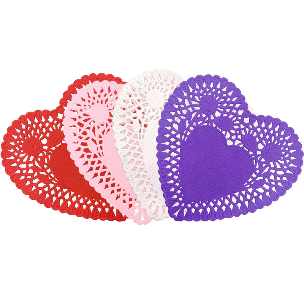 Heart Shaped Paper Doilies