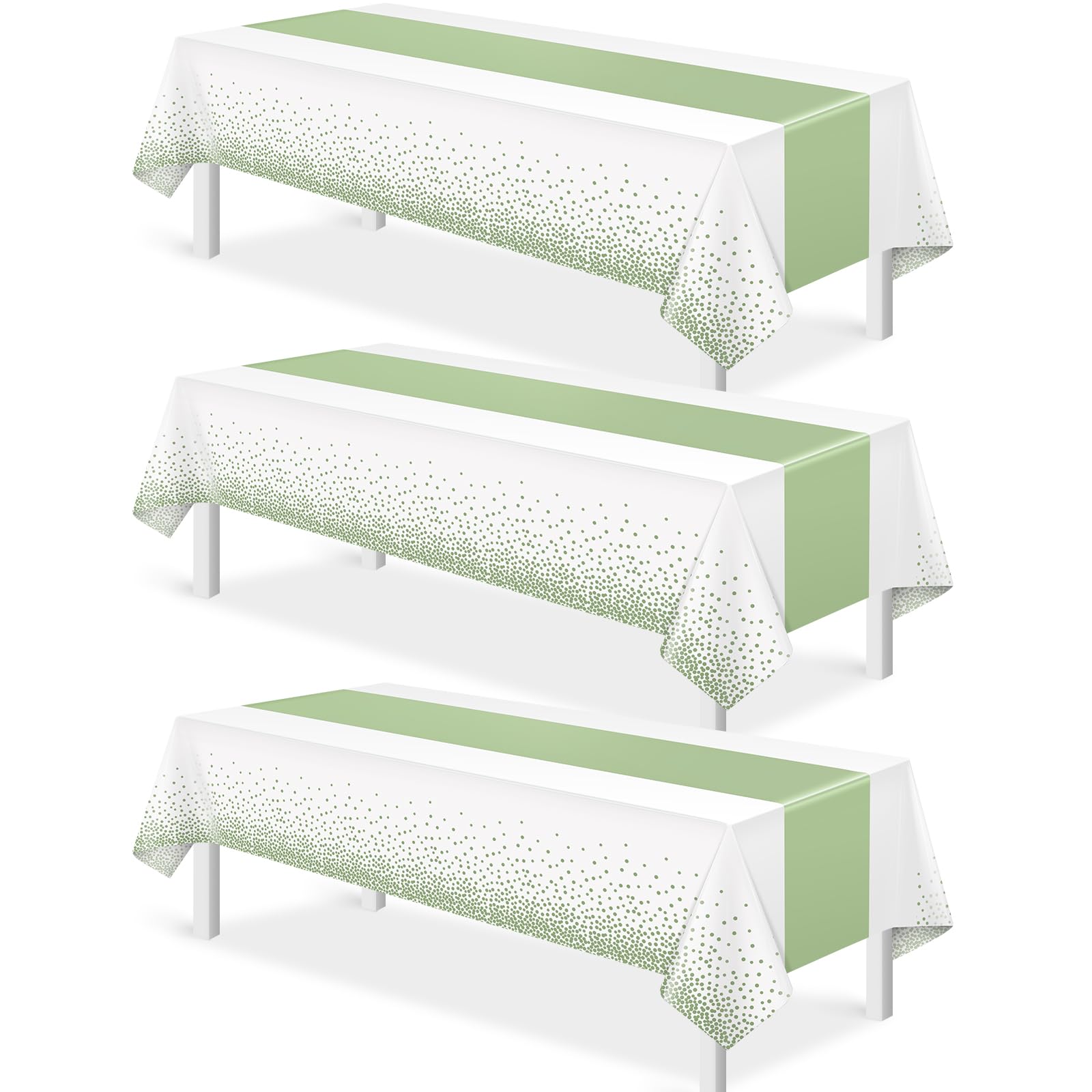 MASHAN Tablecloth Printed Table Runner