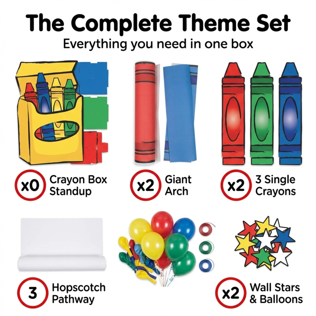 Graduation Stage Props Set