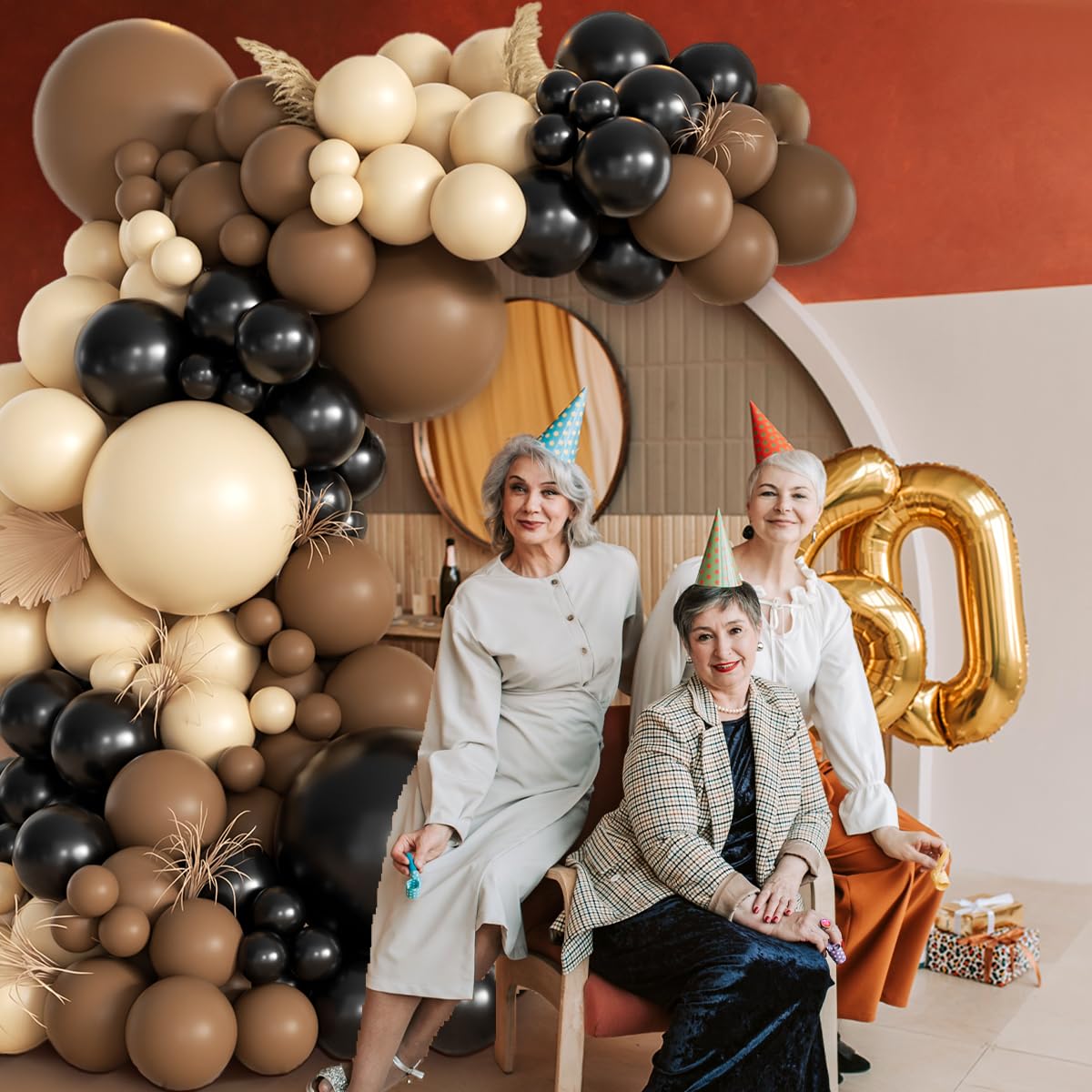 155-Piece Dusty Balloon Arch Kit