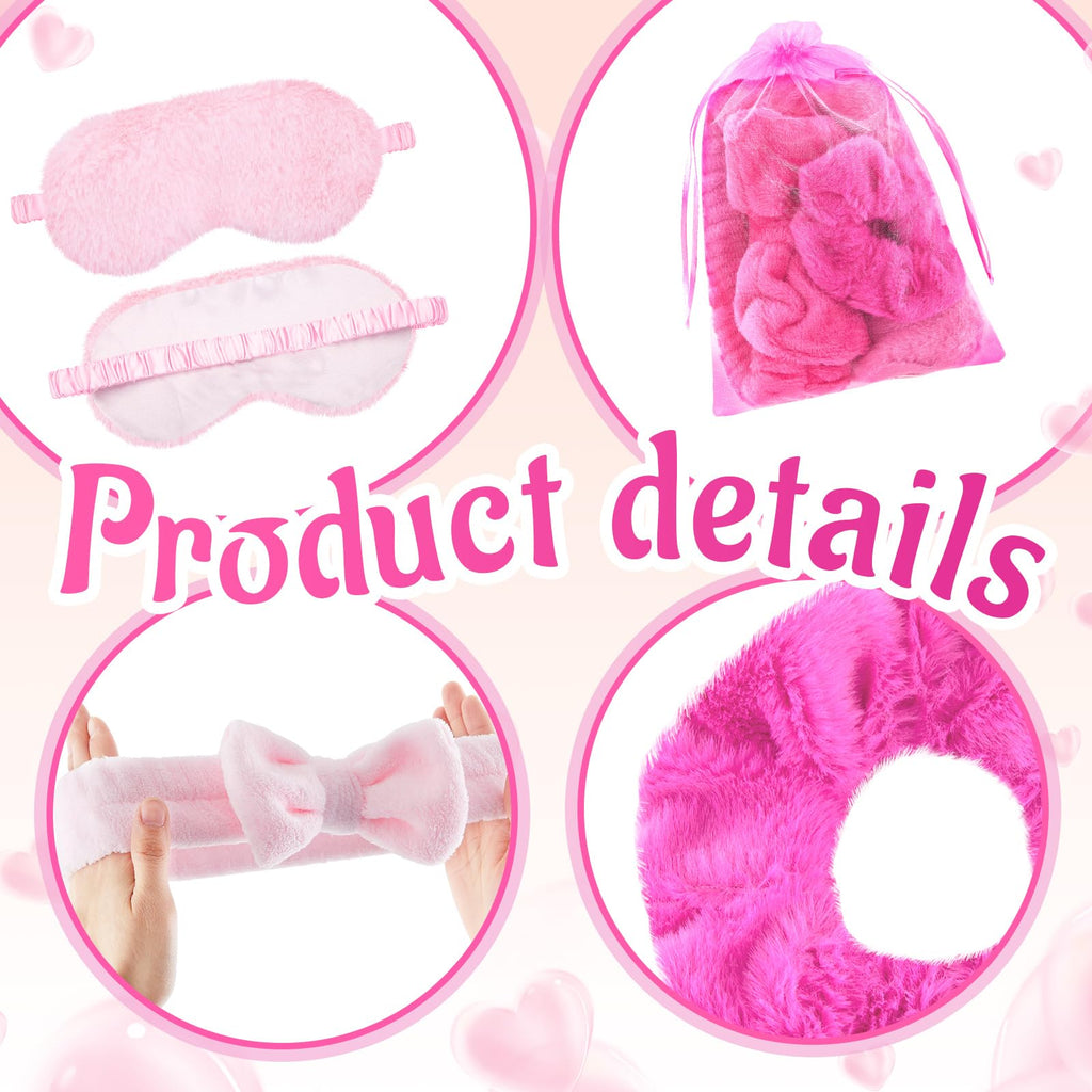 Fanfanwin 48 Pcs/6 Set Sleepover Party Supplies