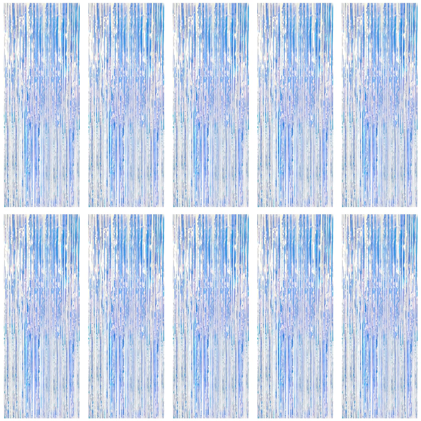 Foil Fringe Backdrop Curtain