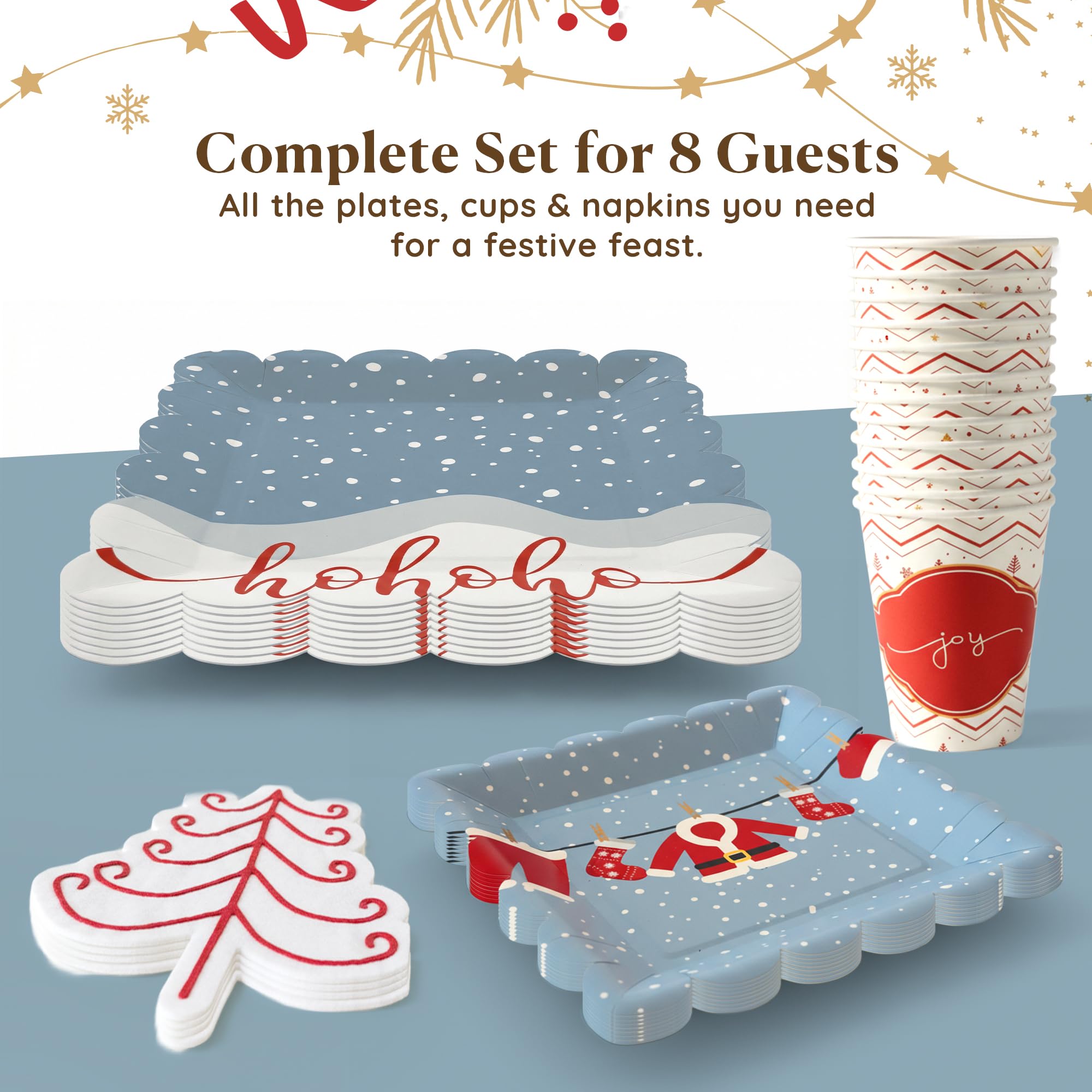 Santa Christmas Tableware Set