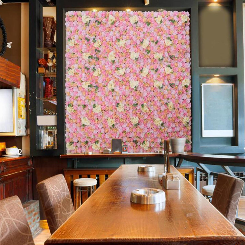 Artificial Flower Wall Panel