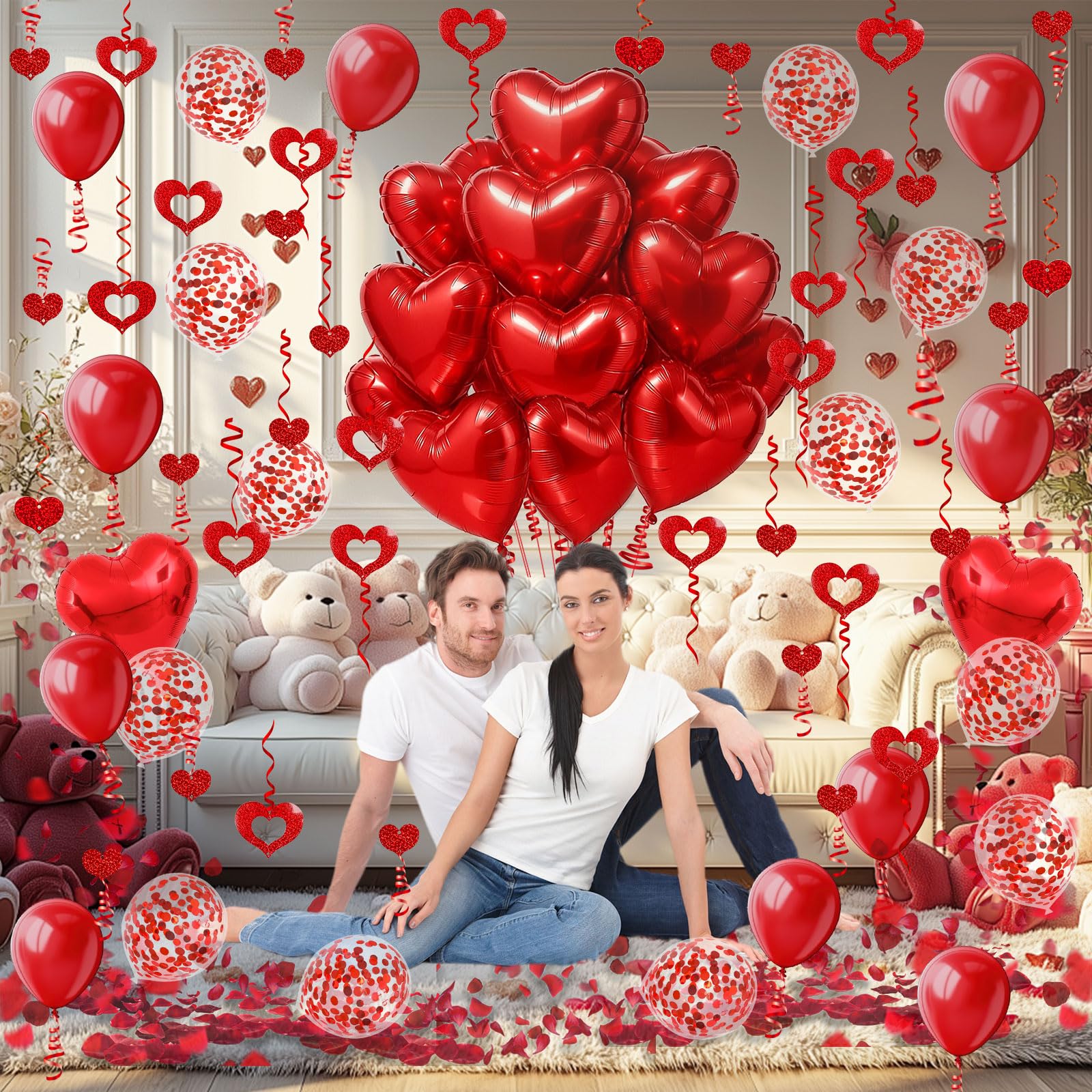 Valentine’s Day Balloon Decoration Set