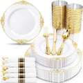 350-Piece Disposable Dinnerware Set