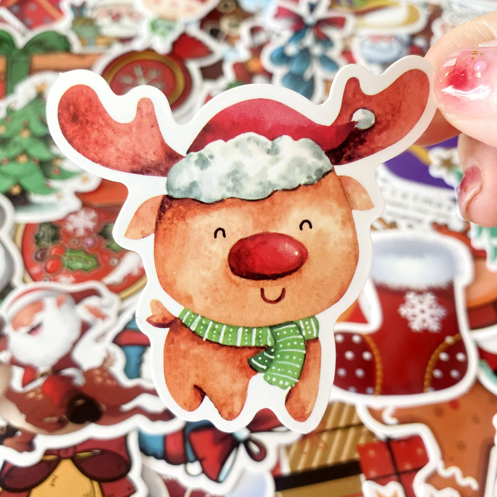 AOWDIAO Holiday Themed Stickers for Water Bottles