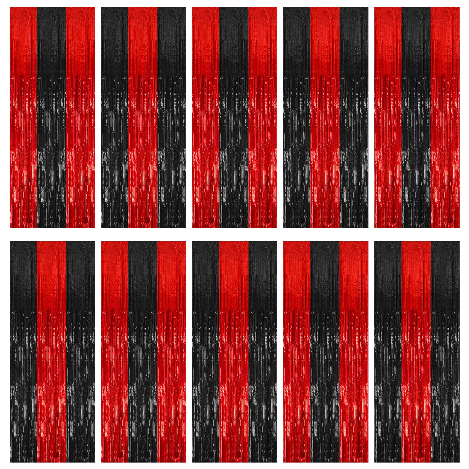 Foil Fringe Backdrop Curtain