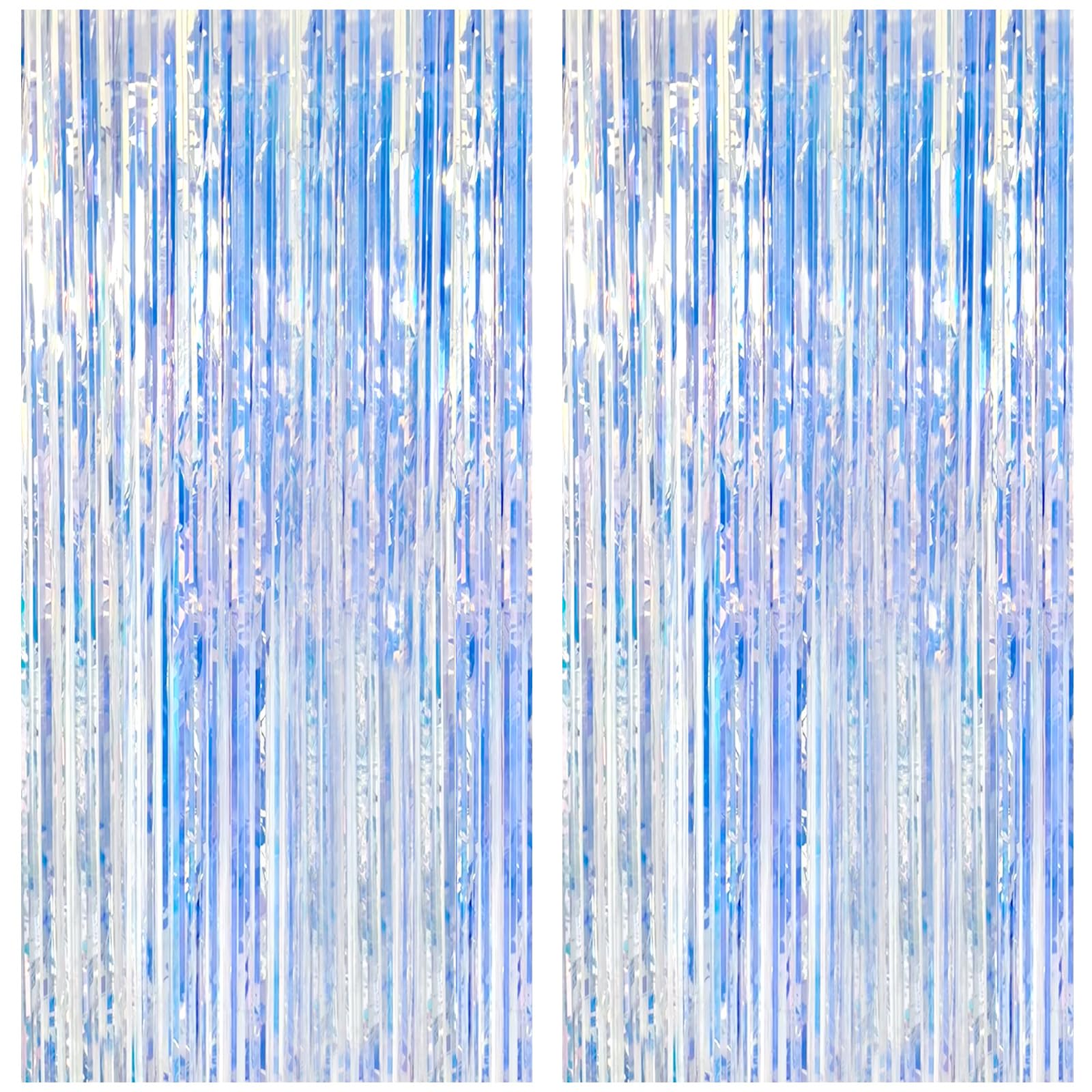 Foil Fringe Backdrop Curtain