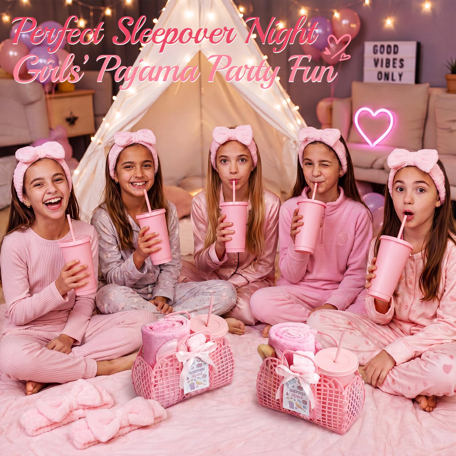 6-Piece Sleepover Party Favor Set