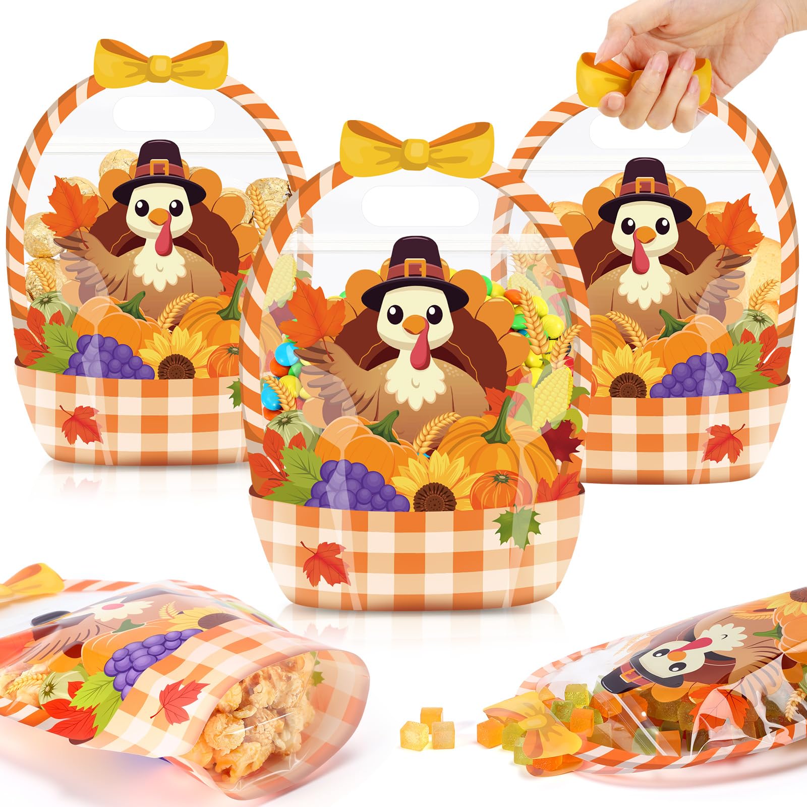 50-Piece Thanksgiving Gift Bags