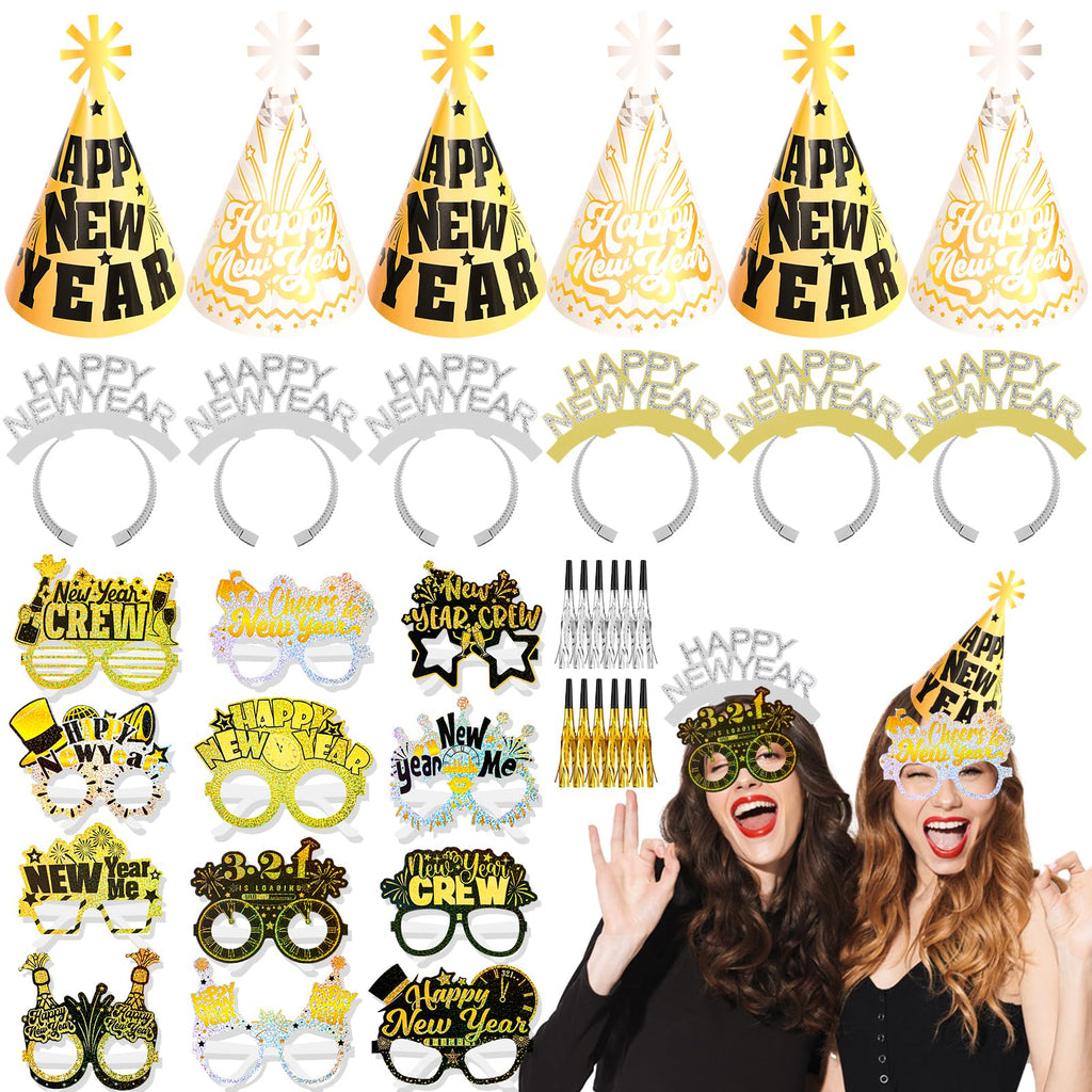 36-Piece New Year Party Favor Set